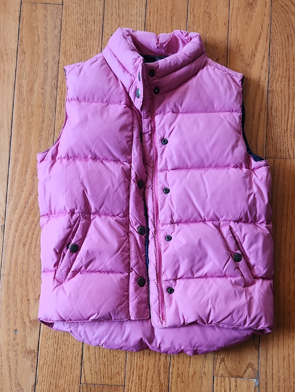 GAP Girls Pink Quilted Puffer Vest